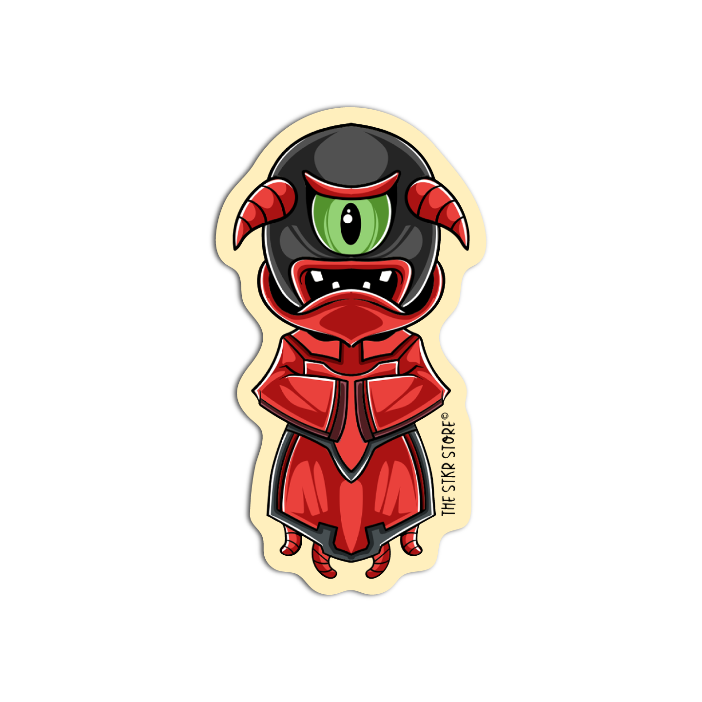 Khan Maykr Doom Eternal Sticker