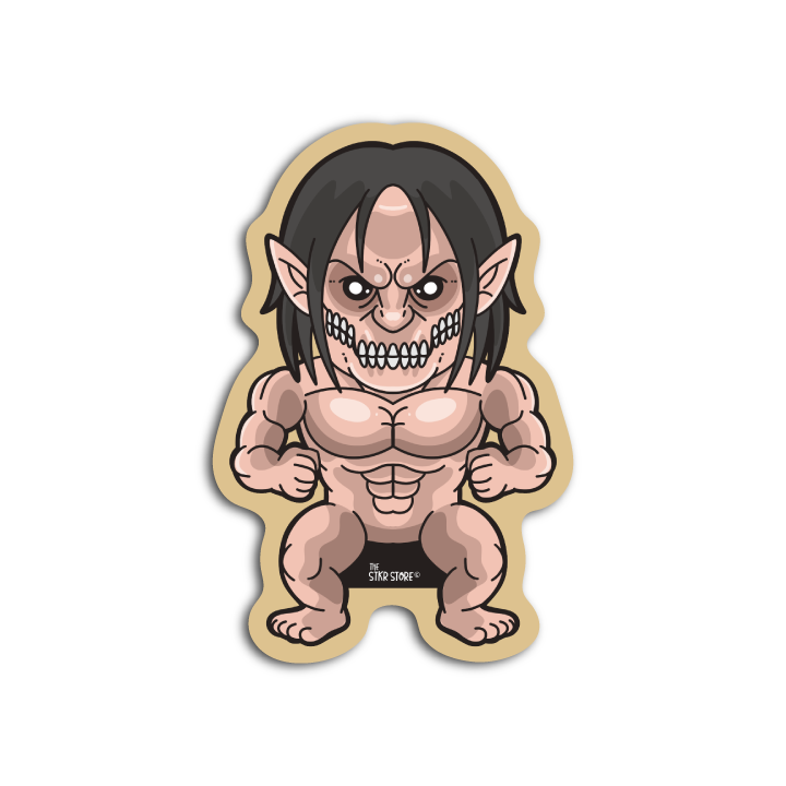 Attack Eren Titan Attack on Titan (Titan Form) Sticker