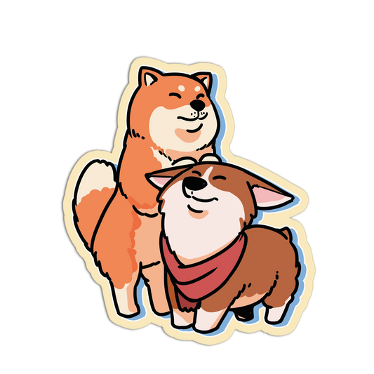 Shiba & Corgi Buddies - Corgi & Shiba Collection