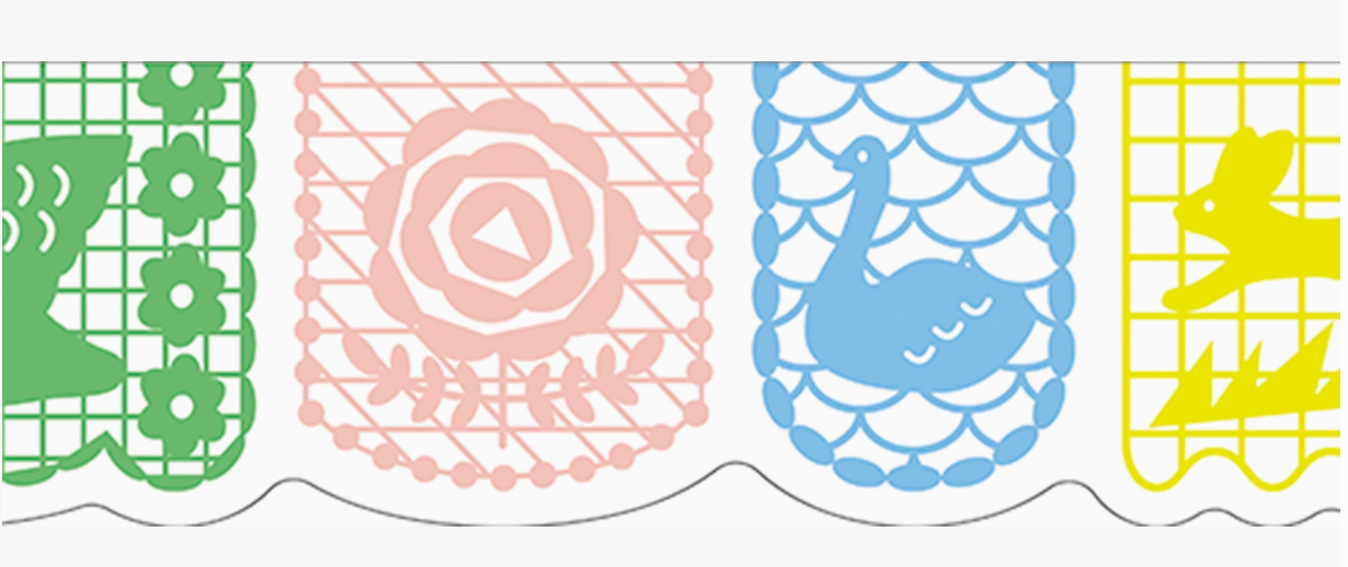 King Jim Soda Transparent Masking Tape - Paper Cut