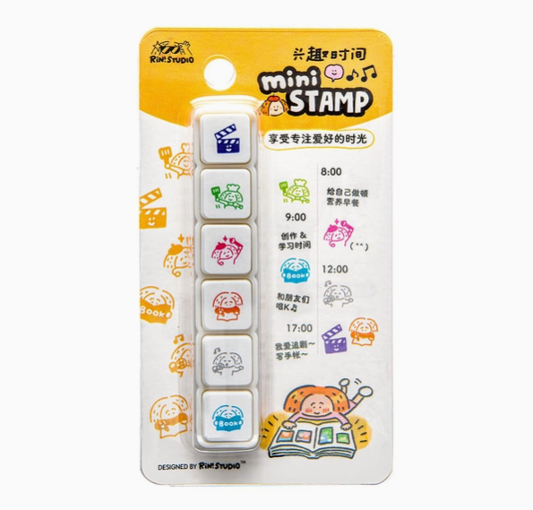 Mini 6 in 1 Stamps - Portable Size