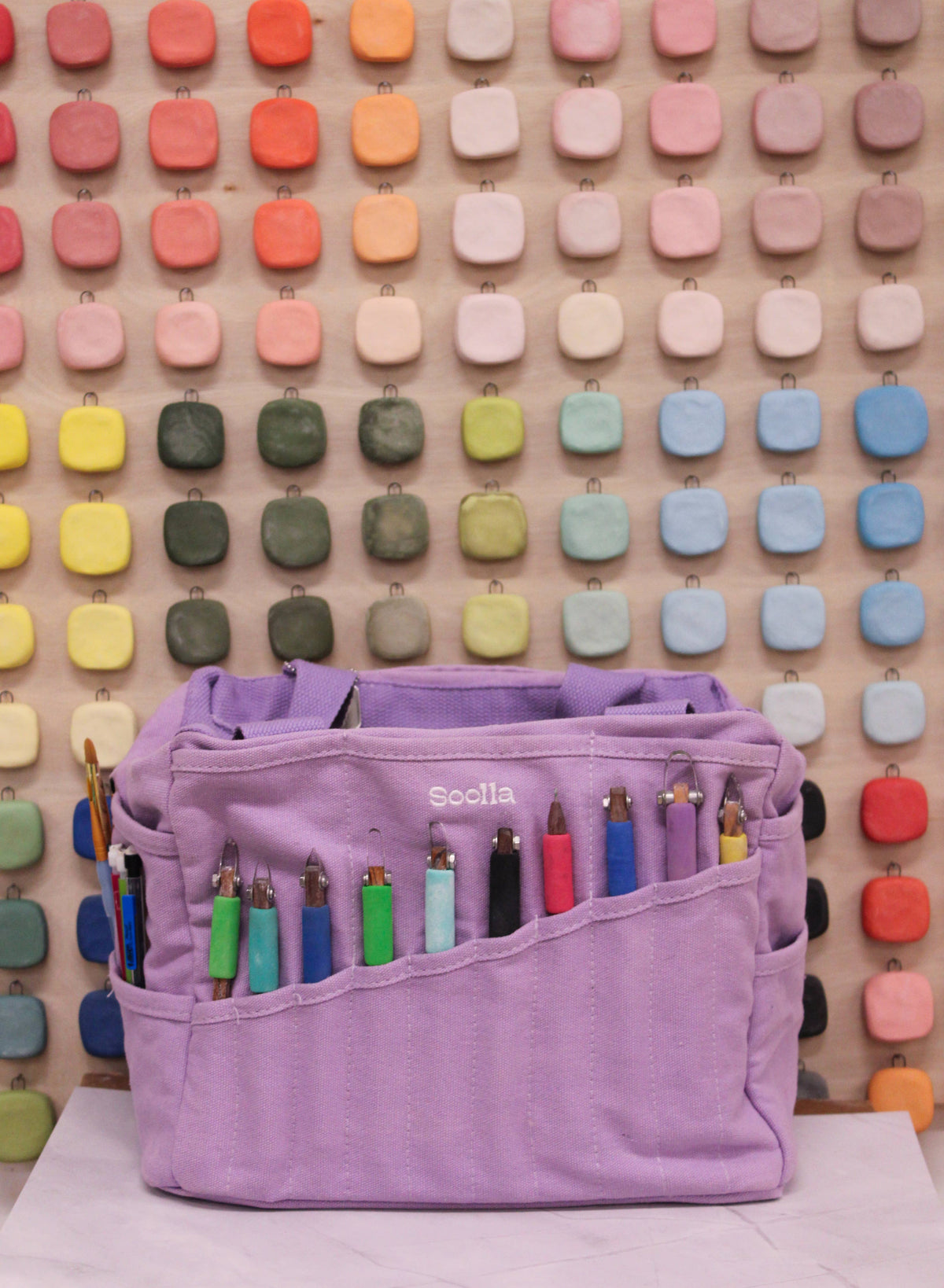 Soolla Studio Artist Bag - Lilac Love