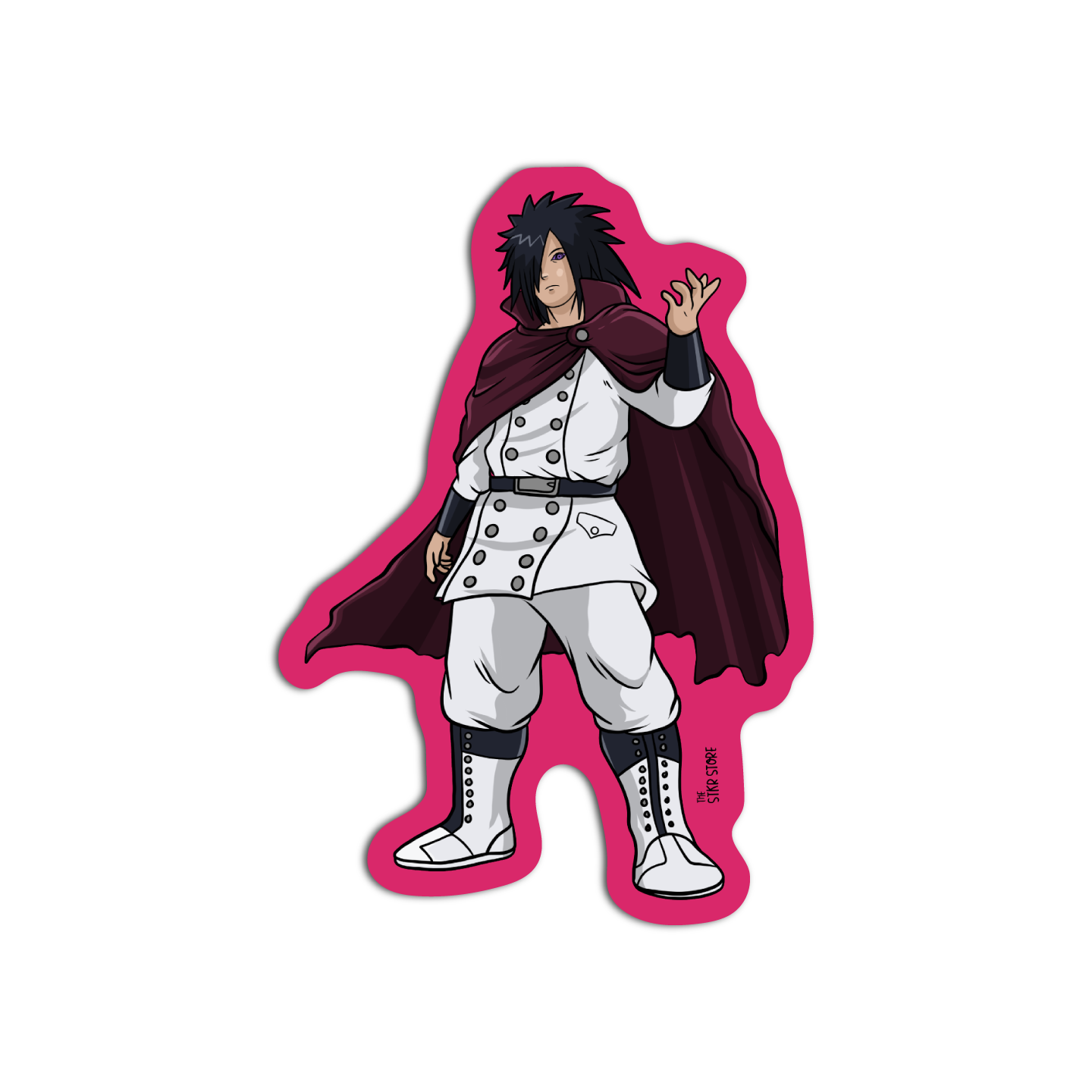 Madara Naruto Cosplay Sticker