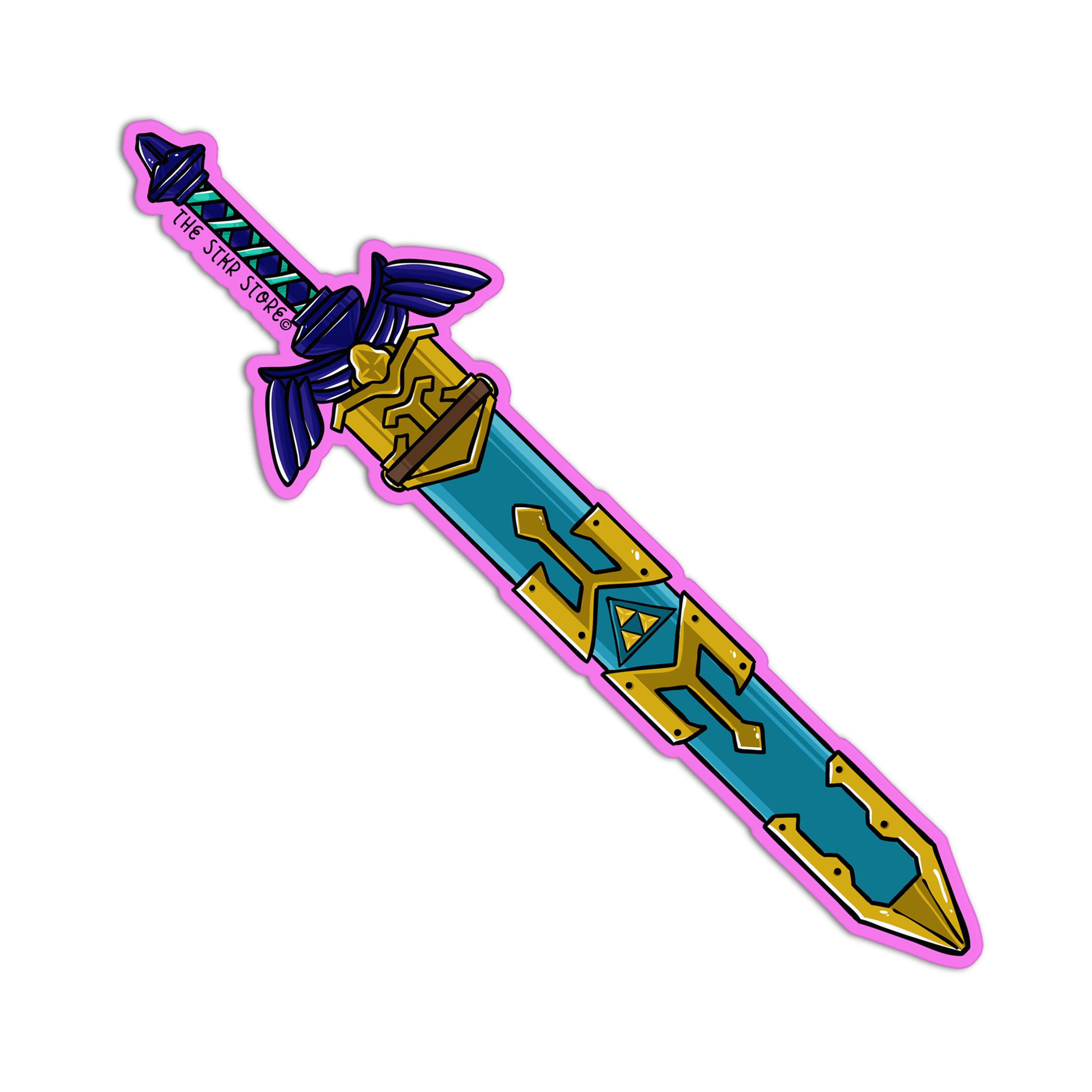 Master Sword Legend of Zelda Sticker – The Stkr Store