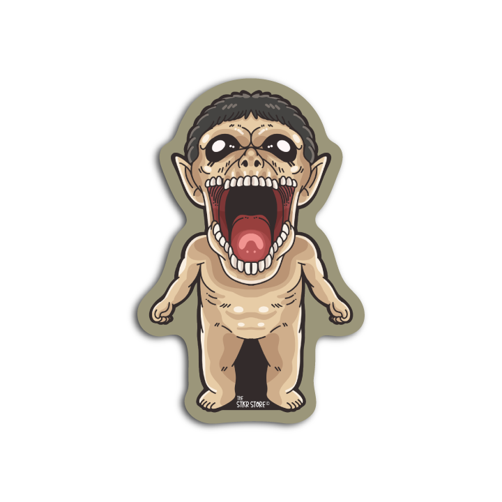 Pure Titan Attack on Titan (Titan Form) Sticker