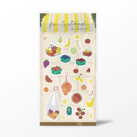 Fruit Stand Sticker Sheet - The Stkr Store