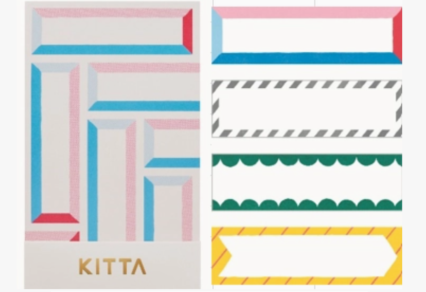 King Jim Kitta Portable Washi Decorative Tape -Basic-