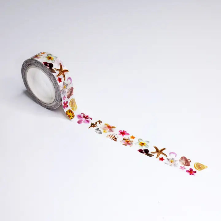 White Lotus Washi Tape