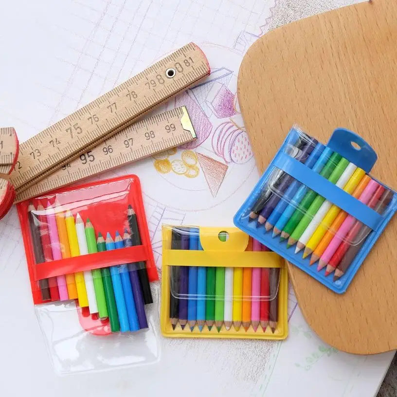 Mini Color Pencils 12 Pack - The Stkr Store