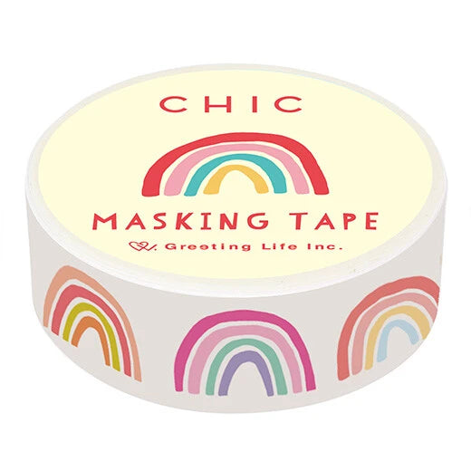 Greeting Life Masking Tape - Chic Series
