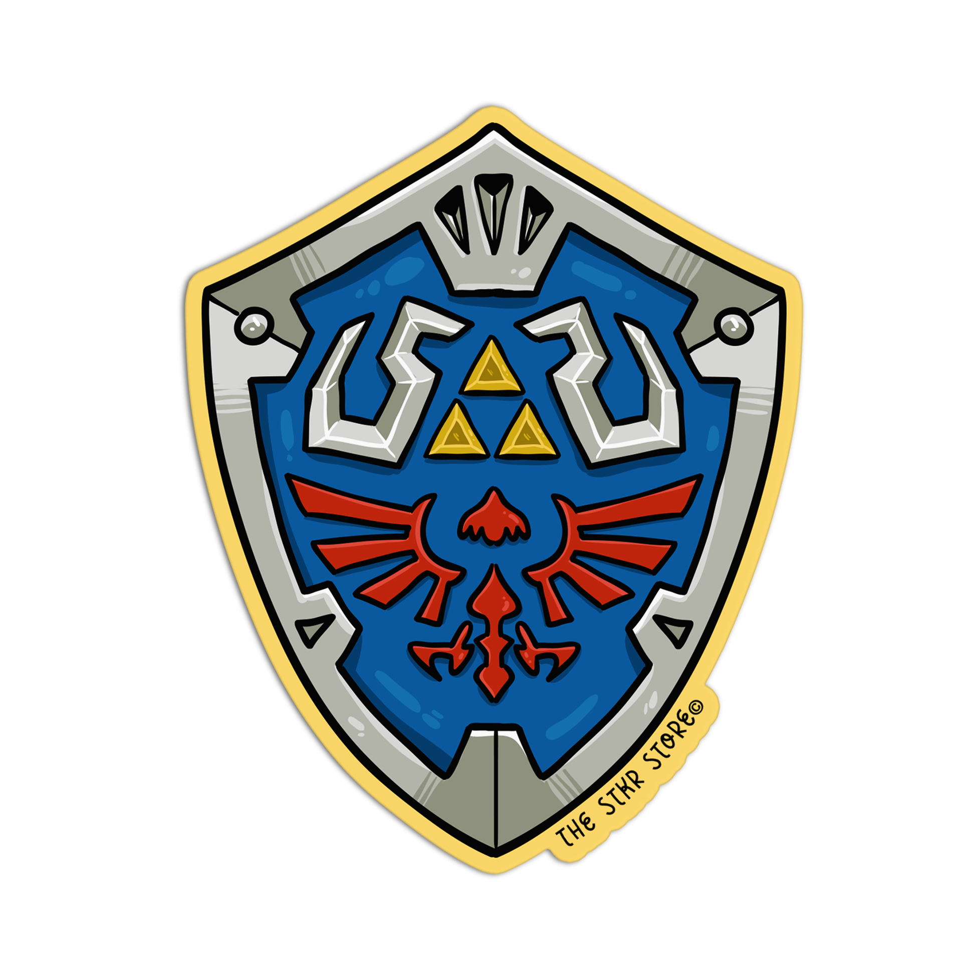 Hylian Shield Legend of Zelda Sticker