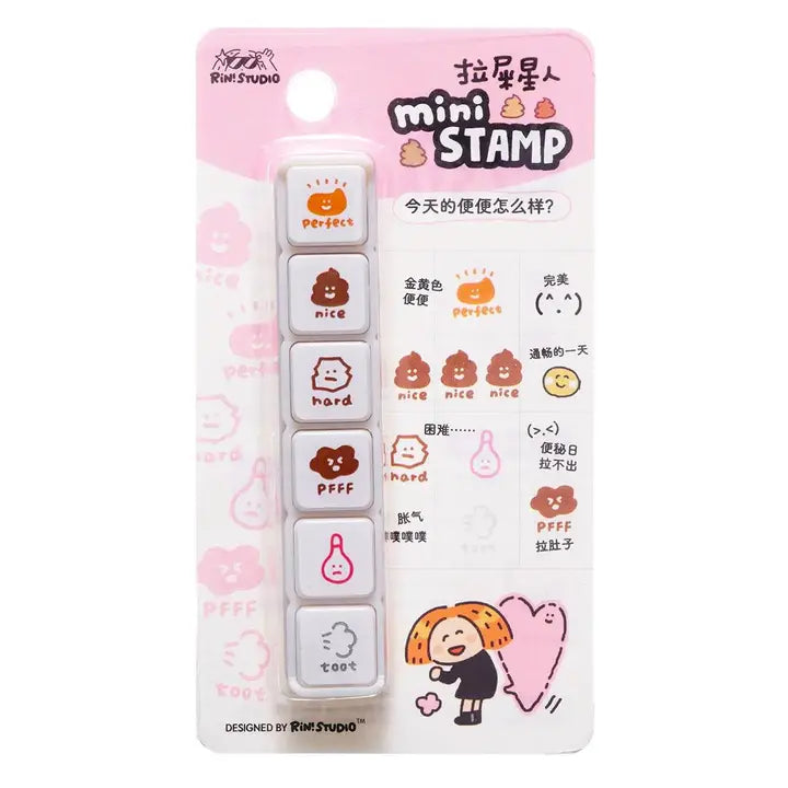 Mini 6 in 1 Stamps - Portable Size