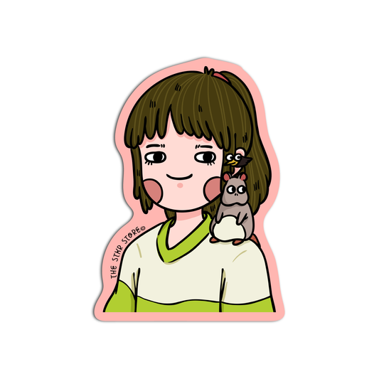 Chichiro Studio Studio and Puff Sticker
