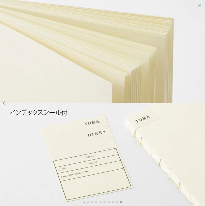 MD Notebook Thick A5 Blank A - The Stkr Store