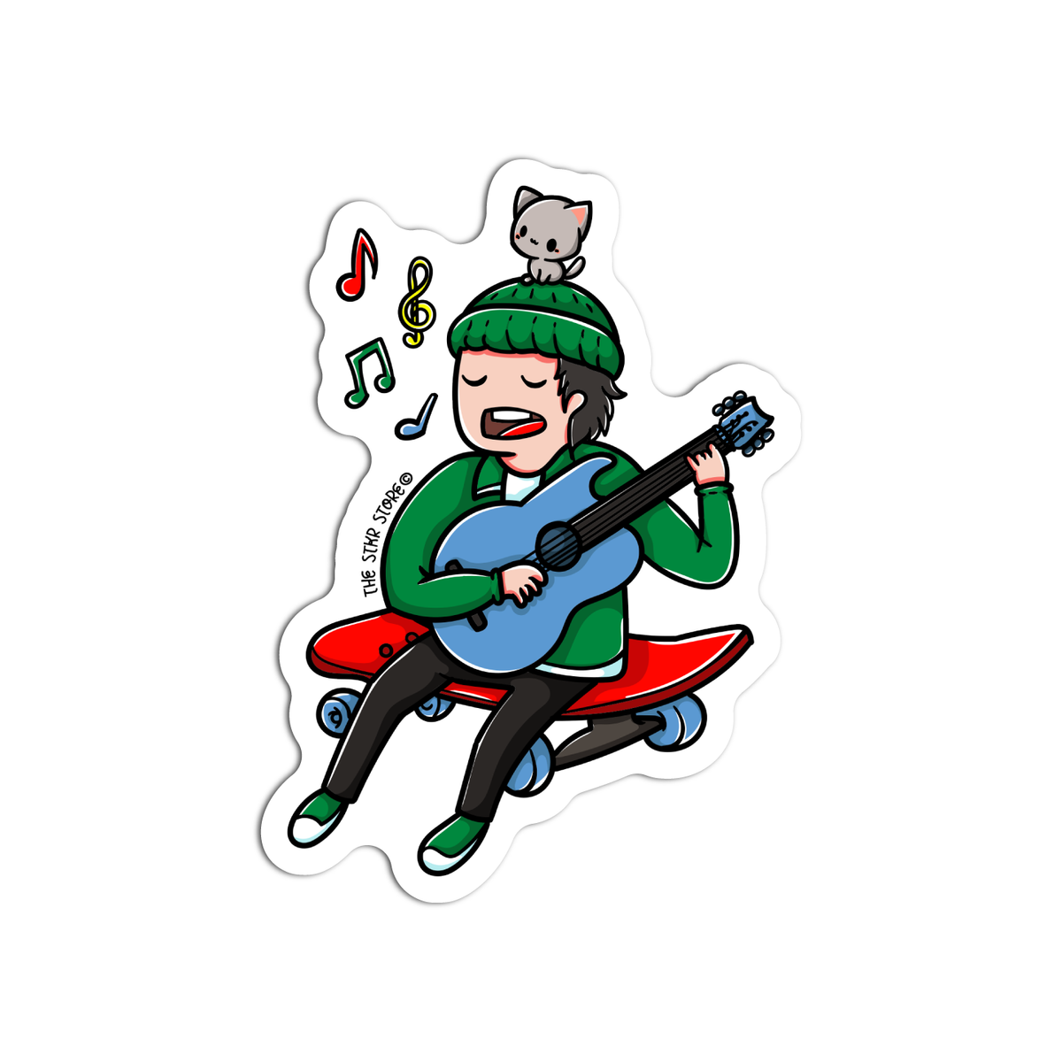 Tall Chillin' Sticker – The Stkr Store