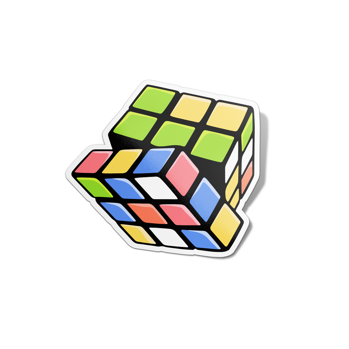 Sticky Ricky Rubik's Cube Rubik's Cube – The Stkr Store