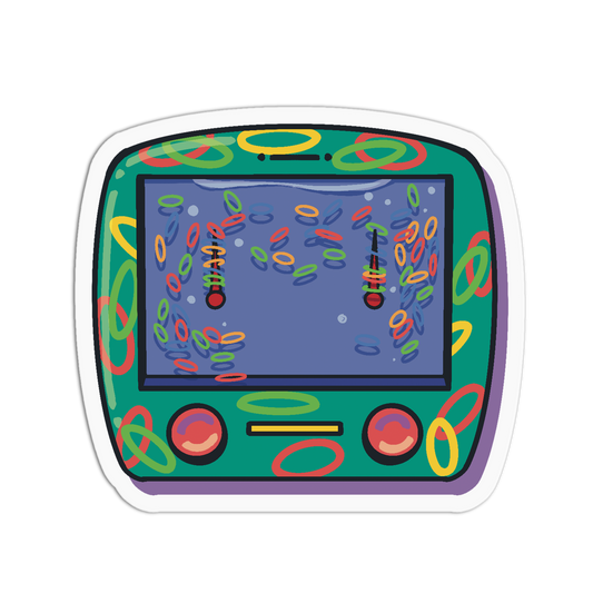 Water Ring Toss 90's Toys Sticker