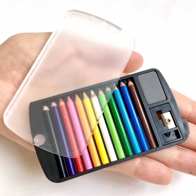 Mini Pencils in Card in Tub Display