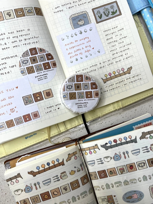 Patchwork Washi Tape - The Stkr Store