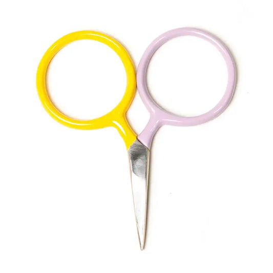 Two Tone Circle Mini Scissors
