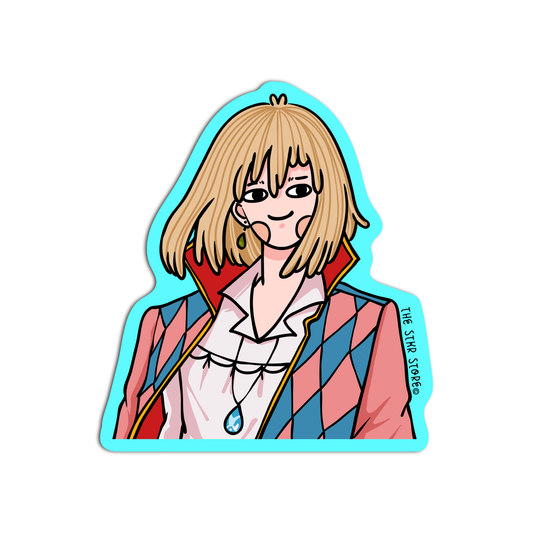 Howl Studio Studio and Puff Sticker