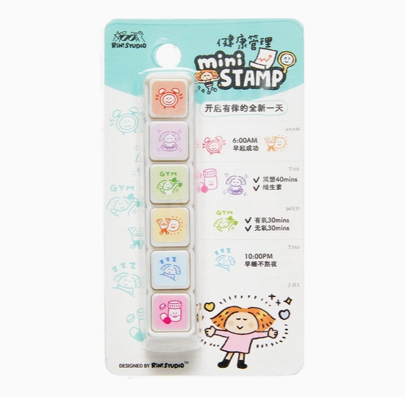Mini 6 in 1 Stamps - Portable Size