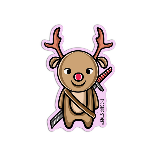 Deer Killer Animals with weapon Stickers