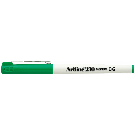 Artline 210 Marker Green - The Stkr Store