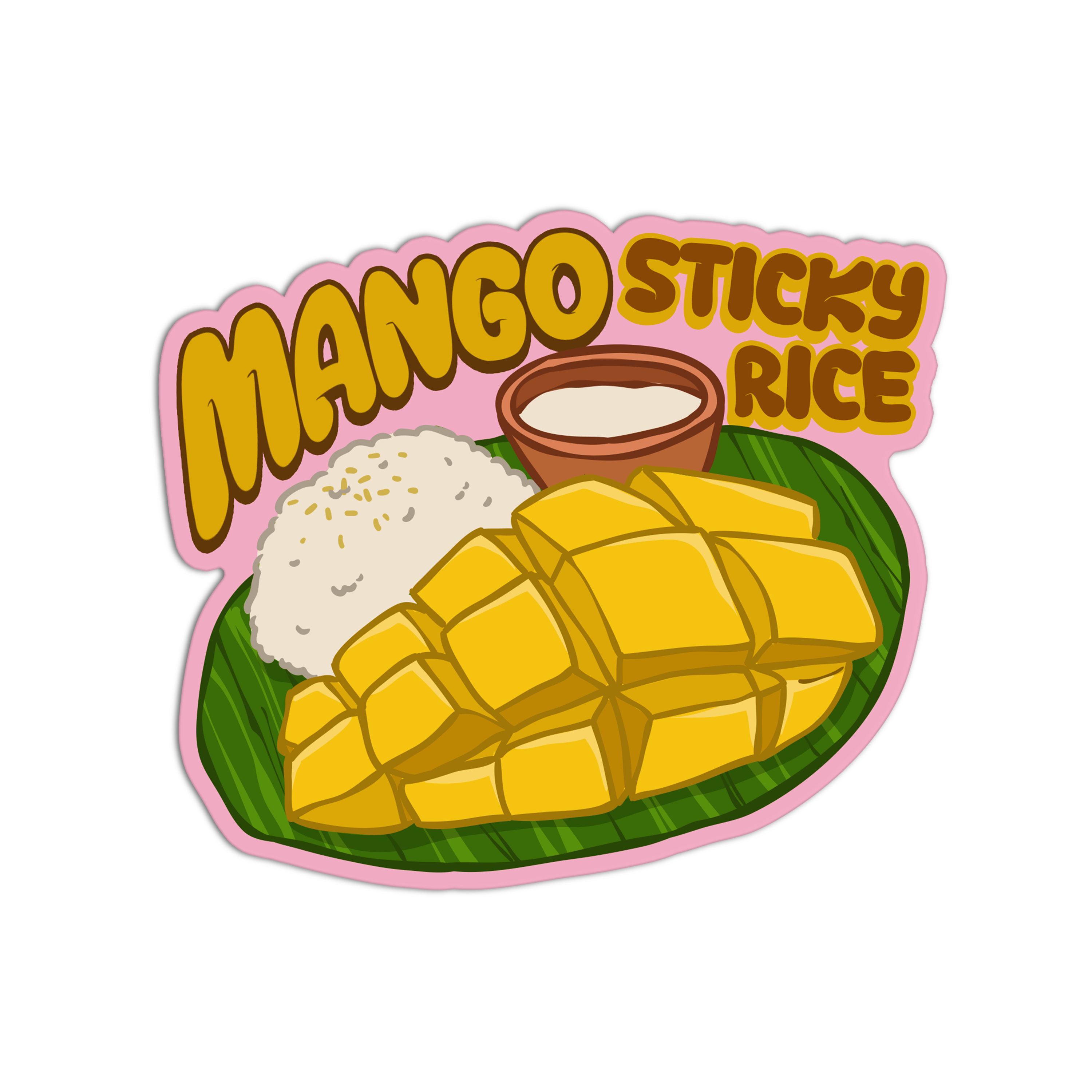 Mango Sticky Rice Asian Food – The Stkr Store