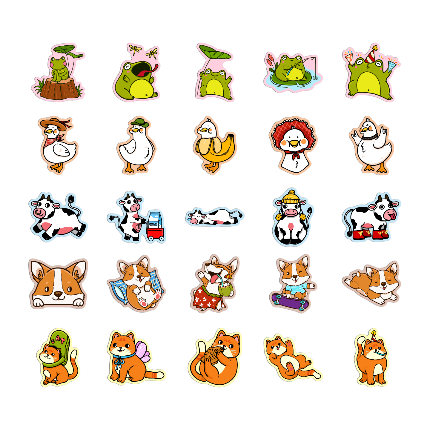 Cute Animals Stickers