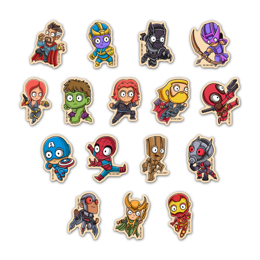 Avengers Chibi Sticker Pack