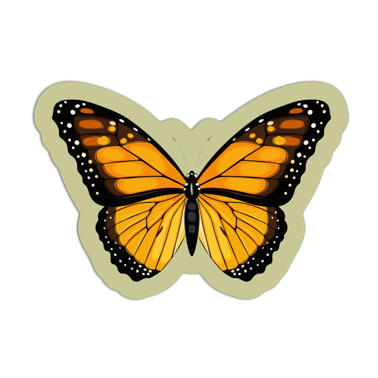 African monarch Sticker