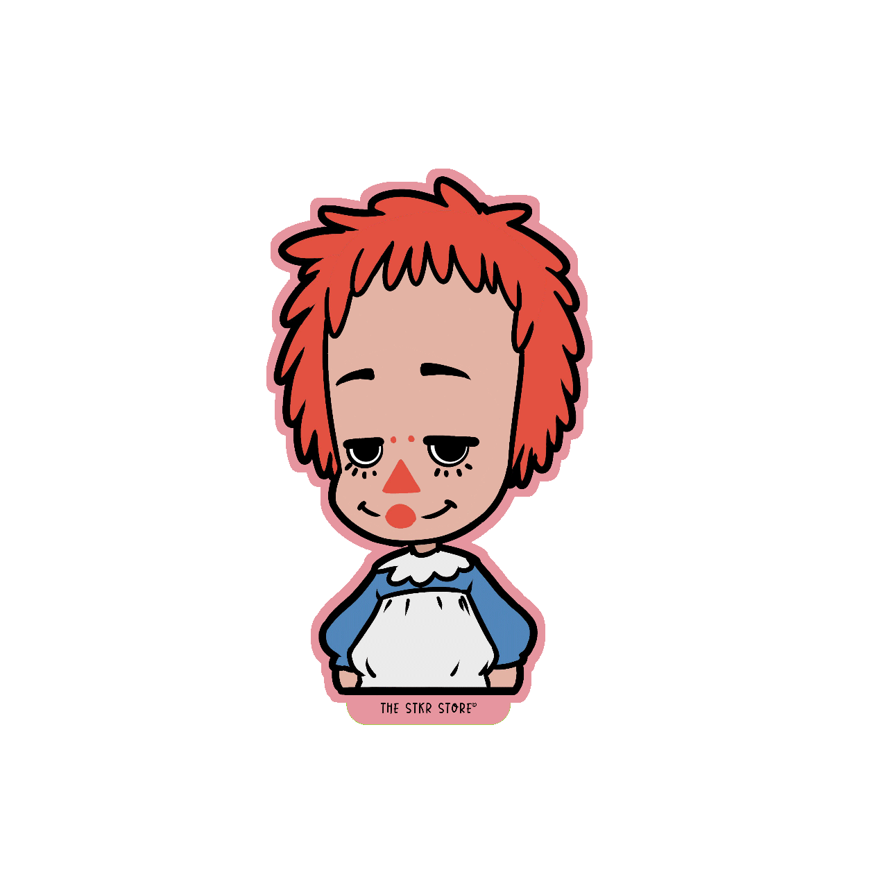 Doll Horror Sticker