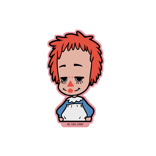 Doll Horror Sticker