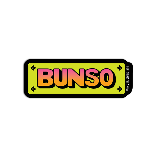 Bunso Filipino Words Sticker
