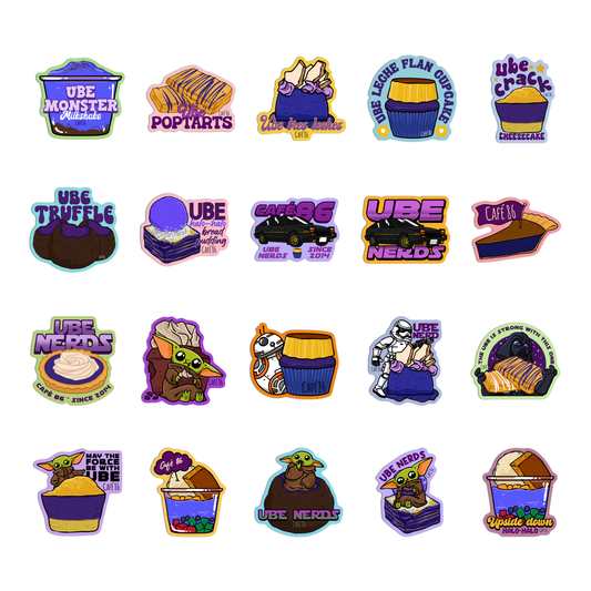 Cafe 86 Sticker Pack