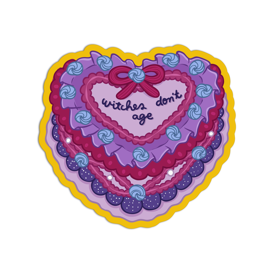 Witches Don't Age Cake