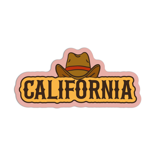 Sombrero Hat - California Cowboy Vibe Sticker