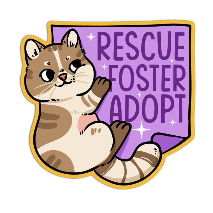 Rescue Foster Adopt – The Stkr Store