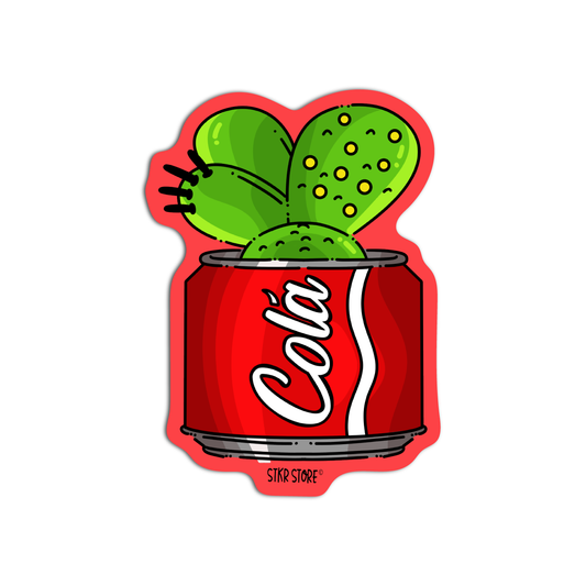 Plant in Colá Planters Sticker