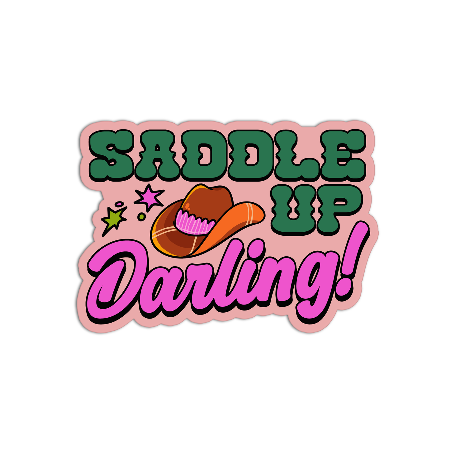Cowboy Stickers