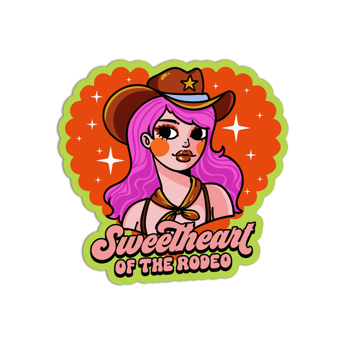 Cowboy Stickers