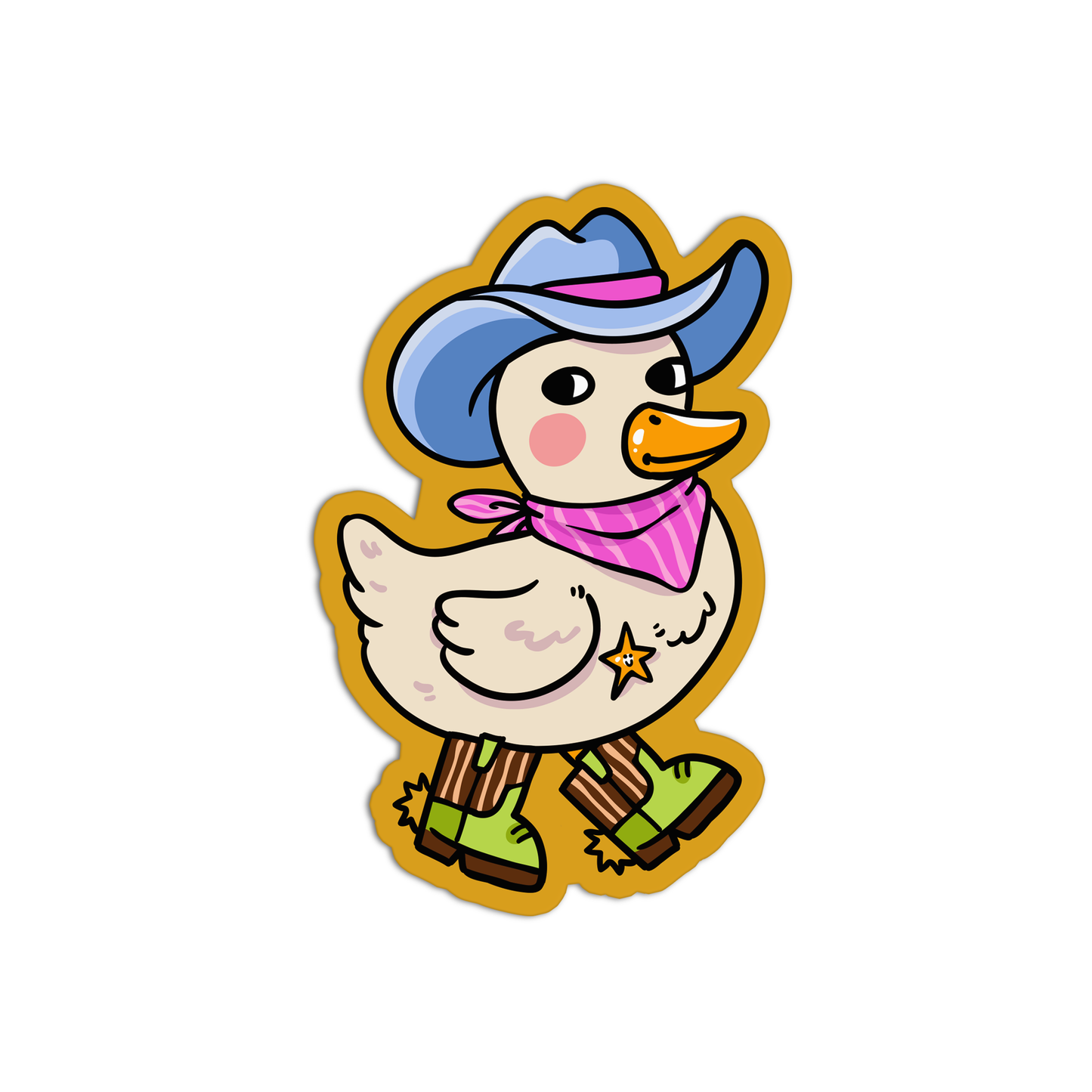 Cowboy Stickers