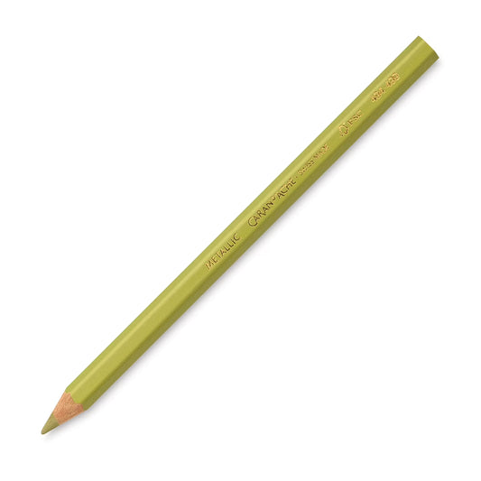 Gold Maxi Metallic Pencil Caran d'Ache
