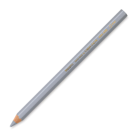 Silver Maxi Metallic Pencil Caran d'Ache