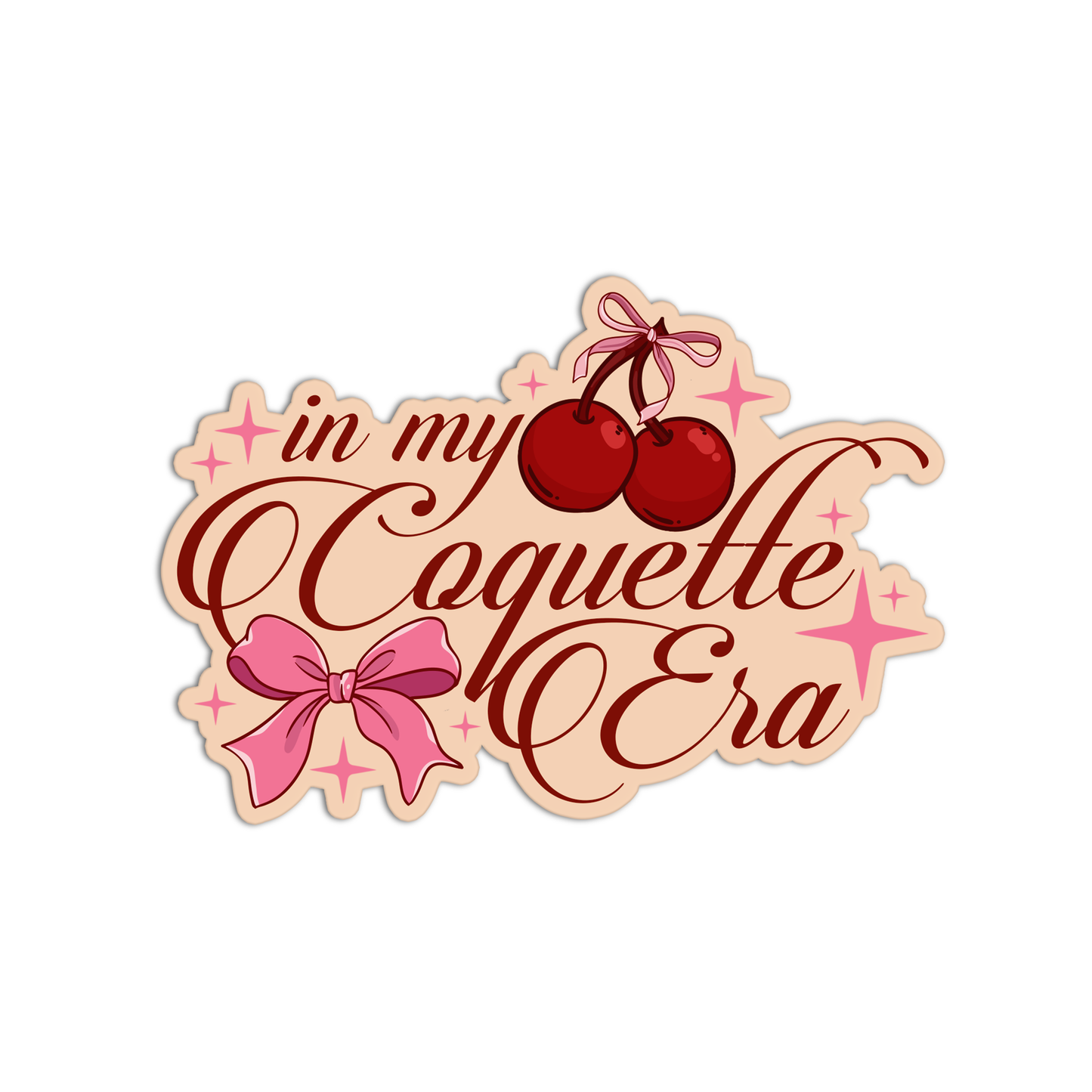 In my Coquette era Sticker