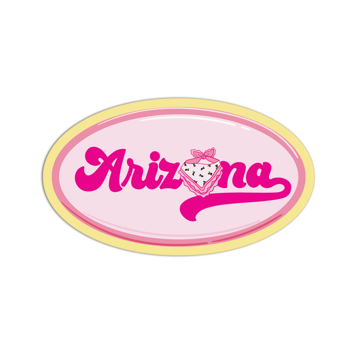 Bandana Badge - Coquette Arizona Sticker