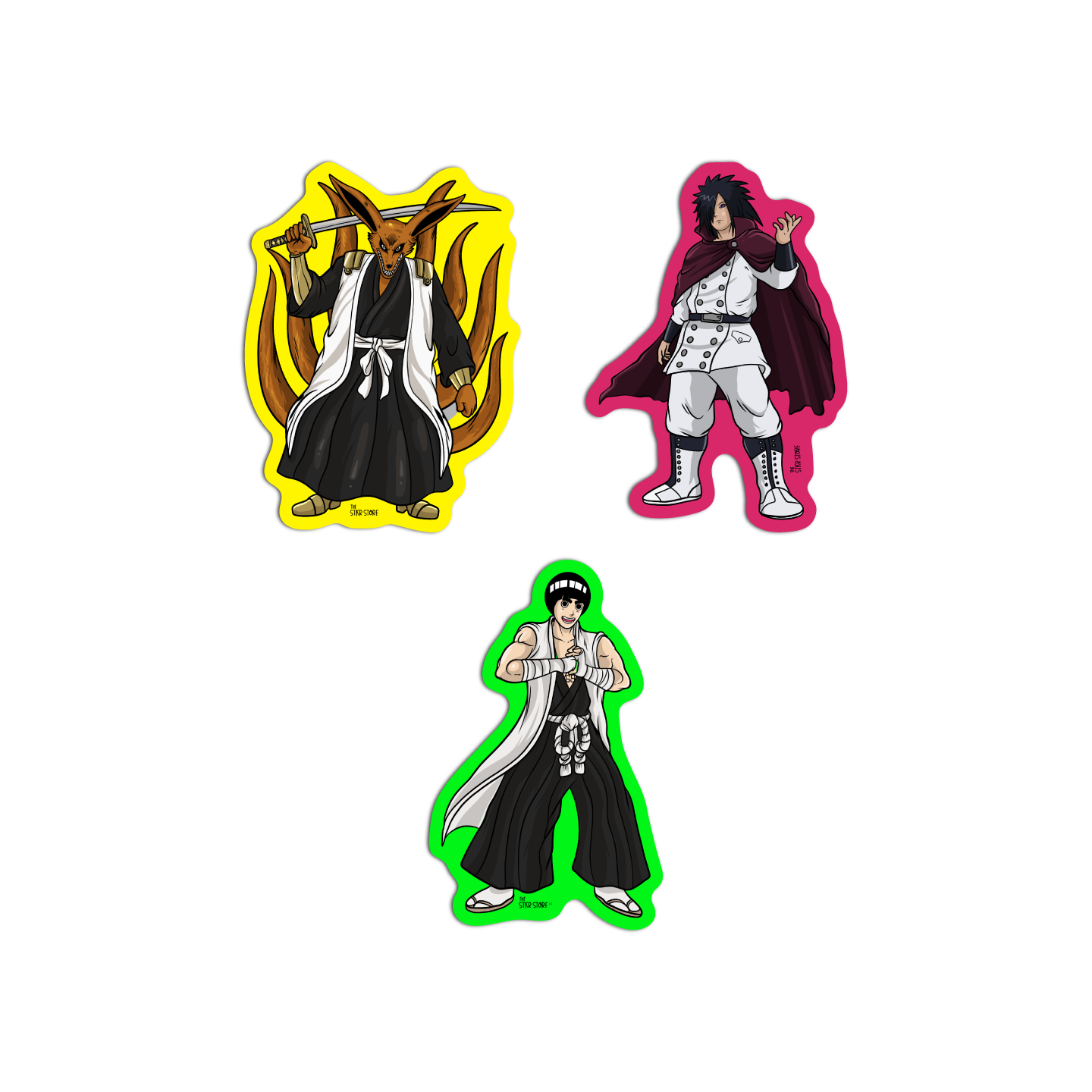 Naruto Cosplay Sticker Pack