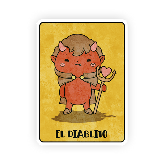 El Diablito - La Loteria Sticker
