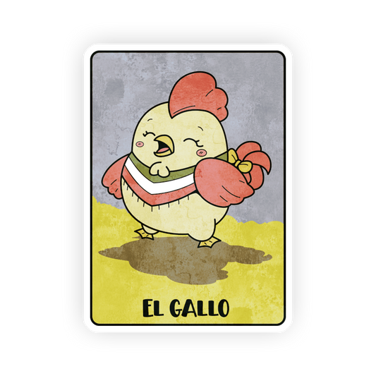 El Gallo - La Loteria Sticker